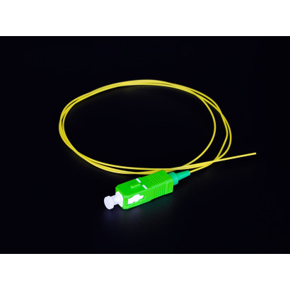 Pigtail SM 0.9mm, SC/APC, 1m 