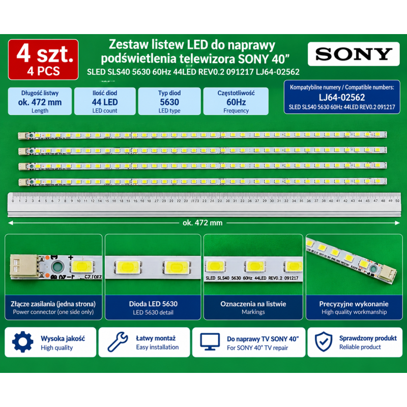 Zestaw listew LED do...