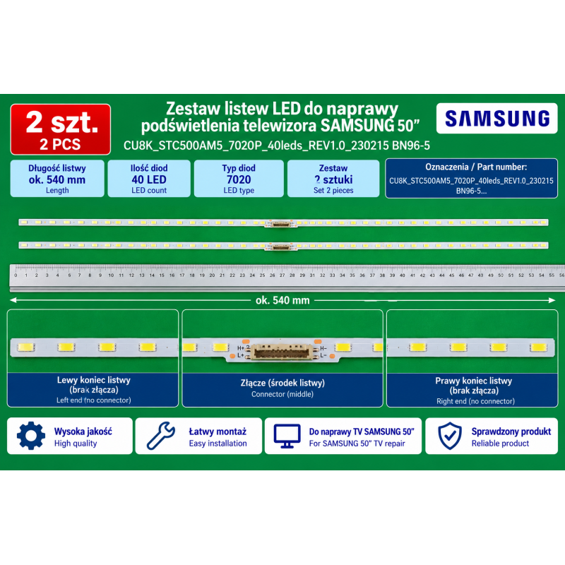 Zestaw listew LED do...