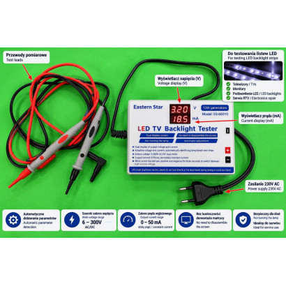 Uniwersalny tester diod LED...
