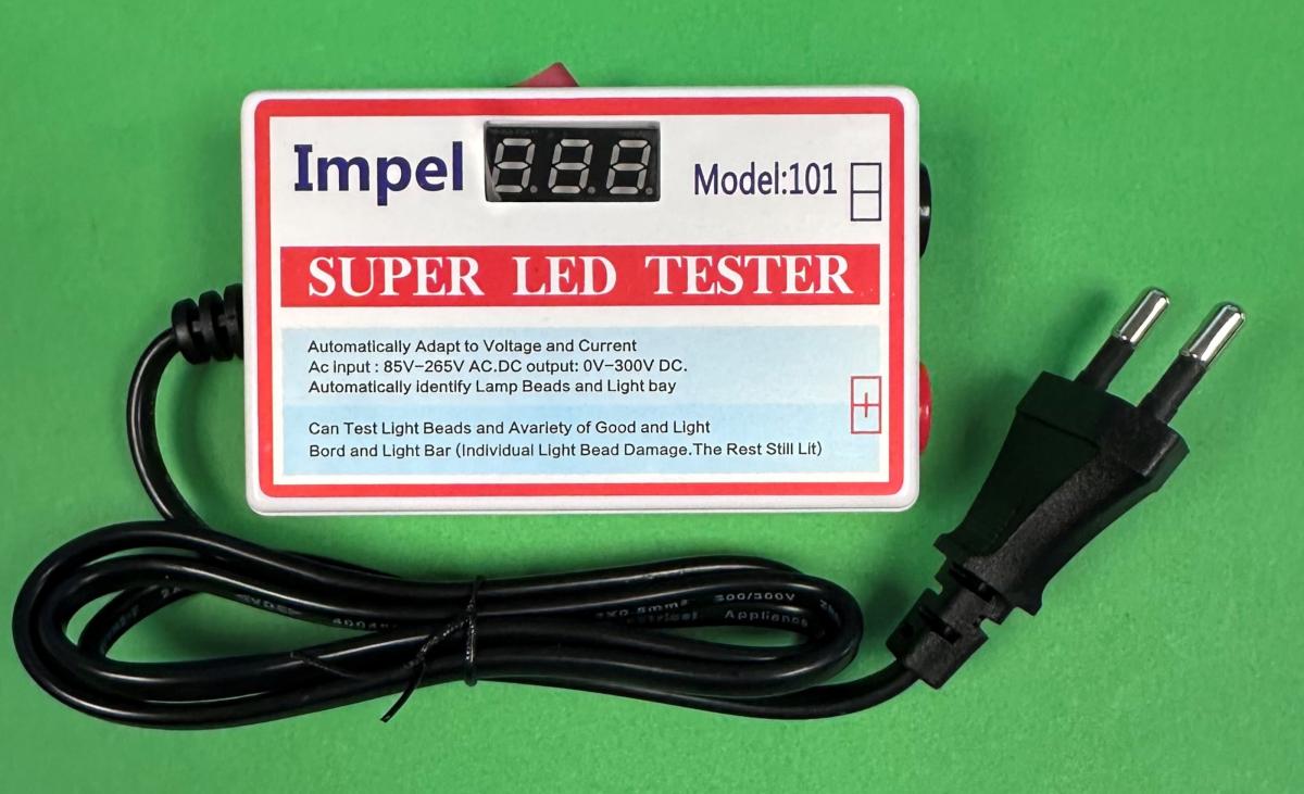 Uniwersalny tester diod LED / podświetleń LED ES-300V / Impel 101